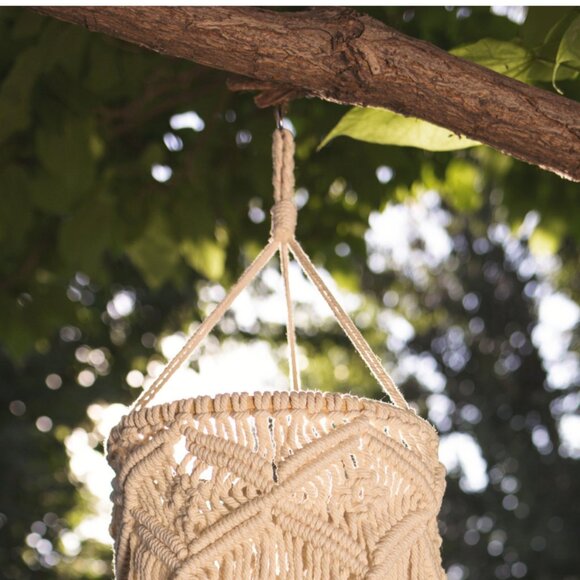CLOSE OUT SALE! Boho Macrame Chandelier - Picture 3 of 10